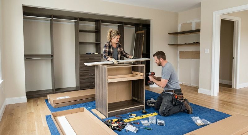 Mudroom Closet Installation in Alexandria, VA