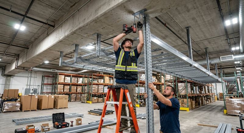 Shelving System Installation in Greensboro, NC