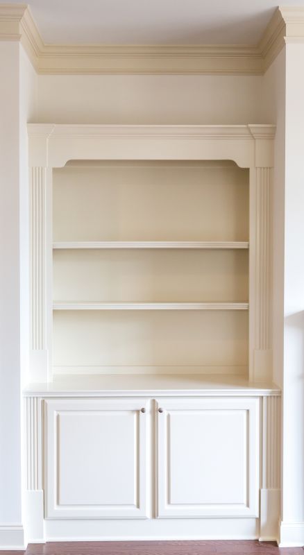 Custom Bookshelves Installation