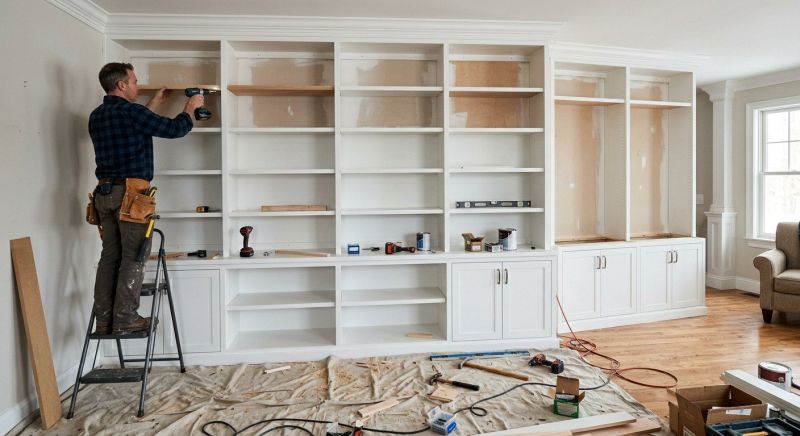Bookshelves Installation in Alexandria, VA