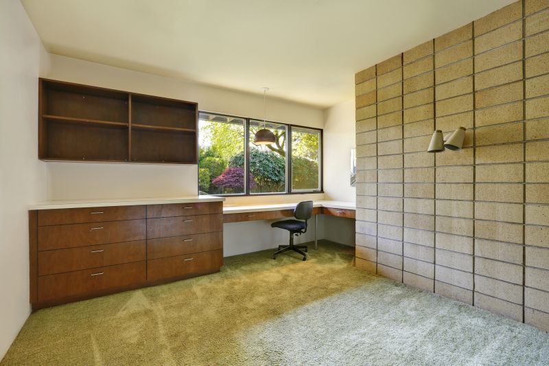 Built-In Home Office Furniture Solutions