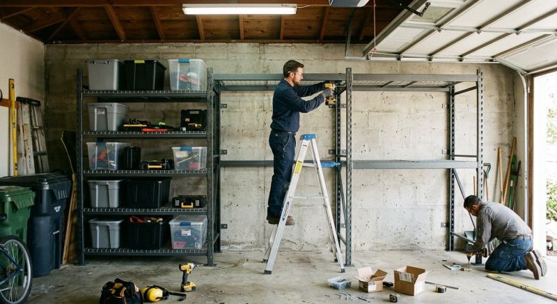 Ceiling Rack Installation in Frederick, MD