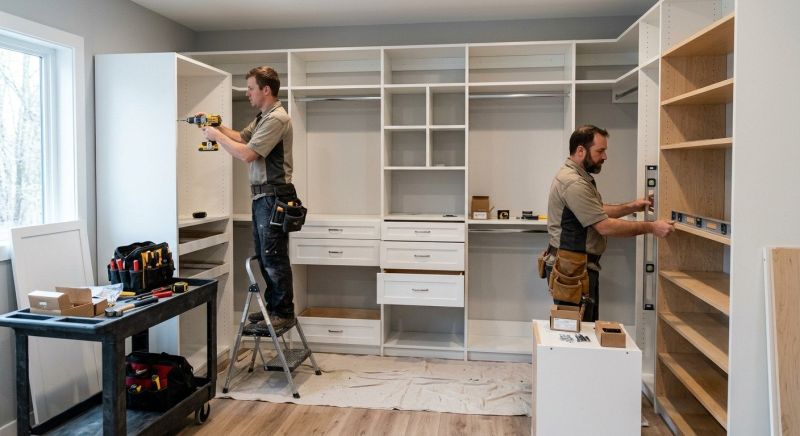 New Closet Intallation in Frederick, MD